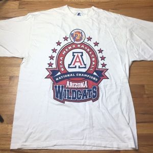 Vintage 1997 Arizona Wildcats World Champs Tee